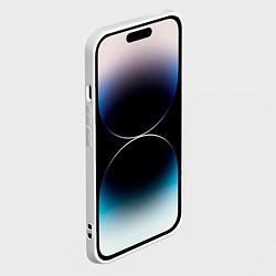 Чехол для iPhone 14 Pro BMW, цвет: 3D-белый — фото 2