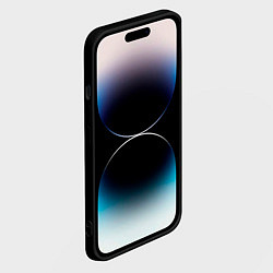 Чехол для iPhone 14 Pro BMW LOGO AND INSCRIPTION, цвет: 3D-черный — фото 2