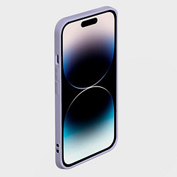 Чехол для iPhone 14 Pro Цветные пластыри, цвет: 3D-светло-сиреневый — фото 2