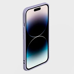 Чехол для iPhone 14 Pro КОРОЛЬ И ШУТ РУССКИЙ РОК УЗОР, цвет: 3D-светло-сиреневый — фото 2