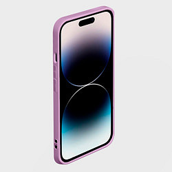 Чехол для iPhone 14 Pro Кирито-черный мальчик, цвет: 3D-сиреневый — фото 2