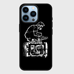 Чехол для iPhone 14 Pro Linkin Park граффити, цвет: 3D-черный