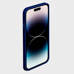 Чехол для iPhone 14 Pro Луффи и гир 5 на луне, цвет: 3D-тёмно-синий — фото 2