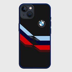 Чехол для iPhone 14 Бмв Bmw Black, цвет: 3D-тёмно-синий