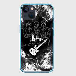 Чехол для iPhone 14 The Beatles, цвет: 3D-голубой