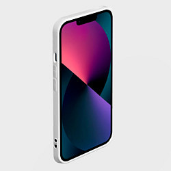 Чехол для iPhone 14 Пикачу красная шапочка, цвет: 3D-белый — фото 2
