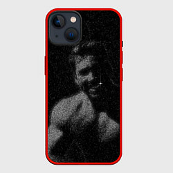 Чехол для iPhone 14 Billy Space Star, цвет: 3D-красный
