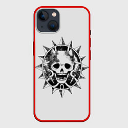 Чехол для iPhone 14 Killer Queen JoJo, цвет: 3D-красный