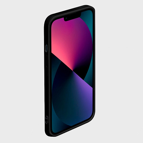 Чехол iPhone 14 Черная Тойота Камри / 3D-Черный – фото 2