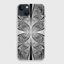 Чехол для iPhone 14 Надёжная листовая броня Reliable sheet armor, цвет: 3D-белый