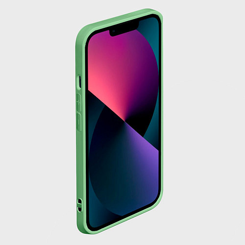 Чехол iPhone 14 Stalker II / 3D-Салатовый – фото 2