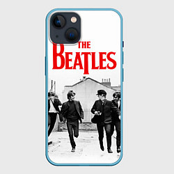 Чехол для iPhone 14 The Beatles: Break, цвет: 3D-голубой