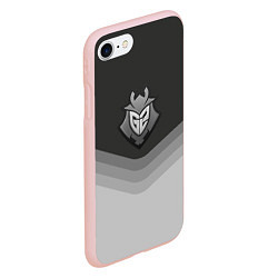 Чехол iPhone 7/8 матовый G2 Esports Uniform, цвет: 3D-светло-розовый — фото 2