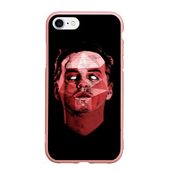 Чехол iPhone 7/8 матовый Dark Moriarty, цвет: 3D-светло-розовый