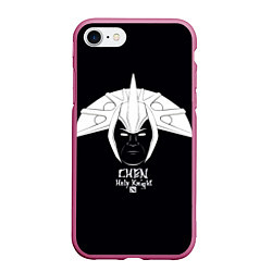 Чехол iPhone 7/8 матовый Chen: Holy Knight, цвет: 3D-малиновый