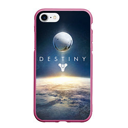 Чехол iPhone 7/8 матовый Destiny 11, цвет: 3D-малиновый