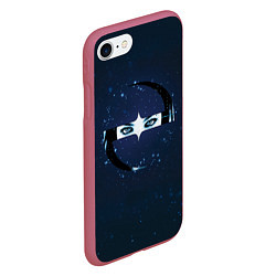 Чехол iPhone 7/8 матовый Evanescence Eyes, цвет: 3D-малиновый — фото 2