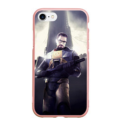 Чехол iPhone 7/8 матовый Gordon Army, цвет: 3D-светло-розовый