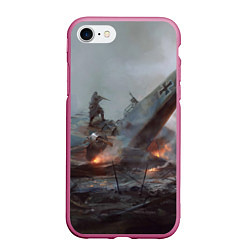 Чехол iPhone 7/8 матовый Battlefield: Plan A