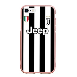 Чехол iPhone 7/8 матовый Juventus FC: Higuain Home 17/18