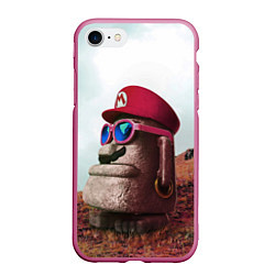 Чехол iPhone 7/8 матовый Super Mario: A Thing