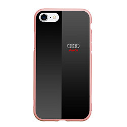 Чехол iPhone 7/8 матовый Audi: Metallic Style