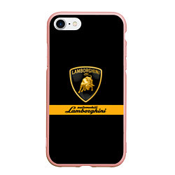 Чехол iPhone 7/8 матовый Lamborghini Automobili