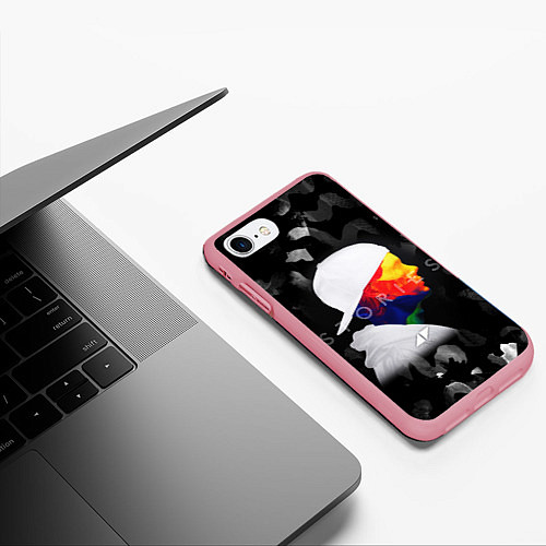 Чехол iPhone 7/8 матовый Avicii: Stories / 3D-Баблгам – фото 3