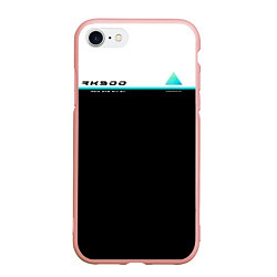 Чехол iPhone 7/8 матовый Detroit: RK900, цвет: 3D-светло-розовый