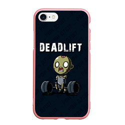 Чехол iPhone 7/8 матовый Deadlift, цвет: 3D-баблгам