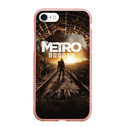 Чехол iPhone 7/8 матовый Metro Exodus: Sunset