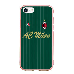 Чехол iPhone 7/8 матовый AC Milan: Green Form
