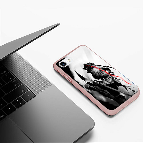 Чехол iPhone 7/8 матовый Убийца Гоблинов / 3D-Светло-розовый – фото 3