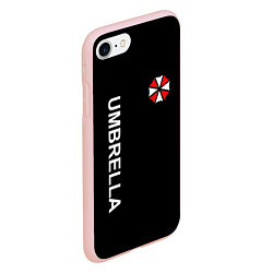 Чехол iPhone 7/8 матовый UMBRELLA CORP, цвет: 3D-светло-розовый — фото 2