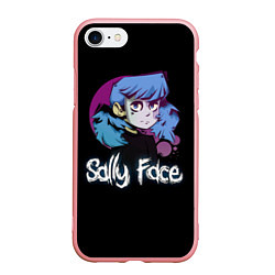 Чехол iPhone 7/8 матовый Sally Face: Dead Smile, цвет: 3D-баблгам