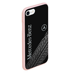 Чехол iPhone 7/8 матовый Mercedes AMG: Street Style, цвет: 3D-светло-розовый — фото 2