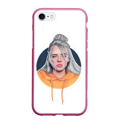 Чехол iPhone 7/8 матовый Billie Eilish: Six Feet Under