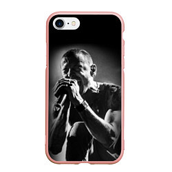 Чехол iPhone 7/8 матовый Chester Bennington Linkin Park