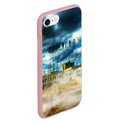 Чехол iPhone 7/8 матовый STALKER 2Чернобыль, цвет: 3D-баблгам — фото 2