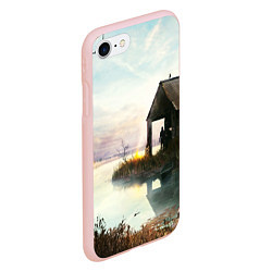 Чехол iPhone 7/8 матовый STALKER, цвет: 3D-светло-розовый — фото 2