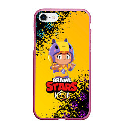 Чехол iPhone 7/8 матовый BRAWL STARS SHIBA NITA