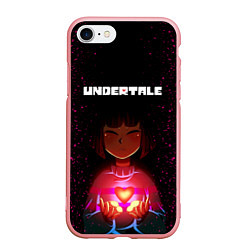 Чехол iPhone 7/8 матовый UNDERTALE FRISK, цвет: 3D-баблгам