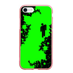 Чехол iPhone 7/8 матовый BILLIE EILISH, цвет: 3D-баблгам