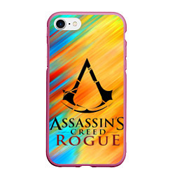 Чехол iPhone 7/8 матовый Assassin's Creed: Rogue, цвет: 3D-малиновый