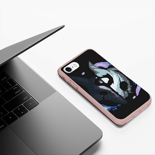 Чехол iPhone 7/8 матовый League of Legends / 3D-Светло-розовый – фото 3