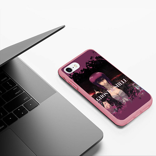 Чехол iPhone 7/8 матовый Призрак в доспехах / 3D-Баблгам – фото 3