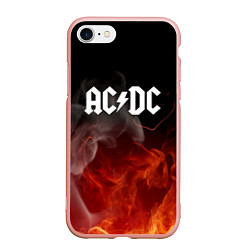 Чехол iPhone 7/8 матовый AC DC