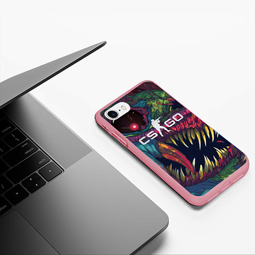 Чехол iPhone 7/8 матовый CS GO Hyper Beast / 3D-Баблгам – фото 3