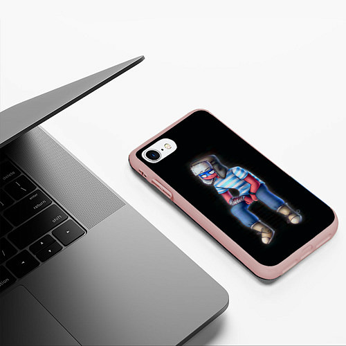 Чехол iPhone 7/8 матовый CountryHumans - Россия / 3D-Светло-розовый – фото 3