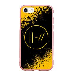 Чехол iPhone 7/8 матовый TWENTY ONE PILOTS, цвет: 3D-баблгам